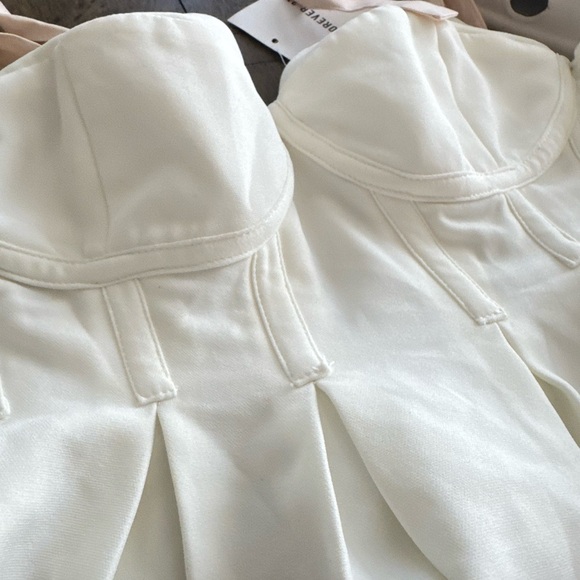 Forever 21 Cream Bustier with Pink Straps - Picture 6 of 6